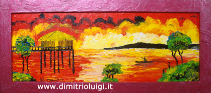 Africa Palafitta 110x50