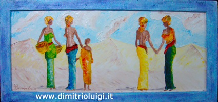 Passeggiata nel Deserto 110x50